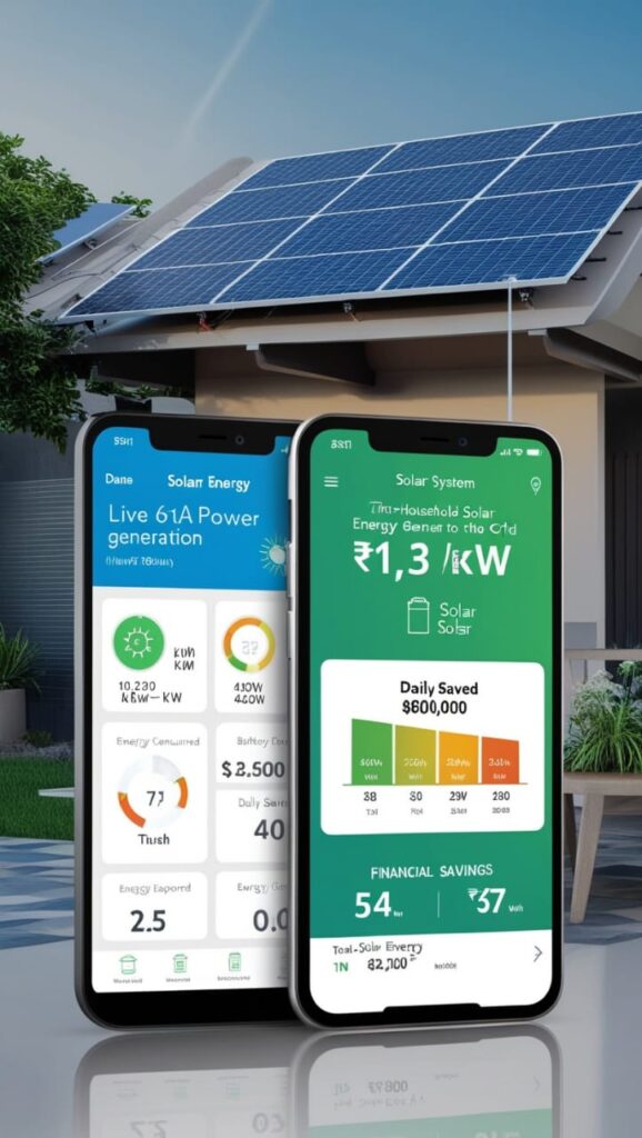 Rooftop Solar System Monitoring Application